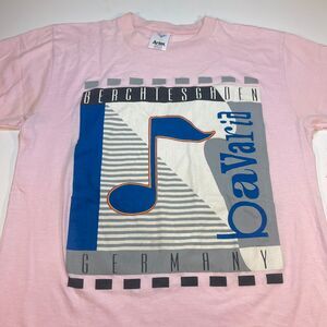 Vintage 1980s Artex USA 50/50 Single Stitch BAVARIA GERMAN T SHIRT Sz Mens M